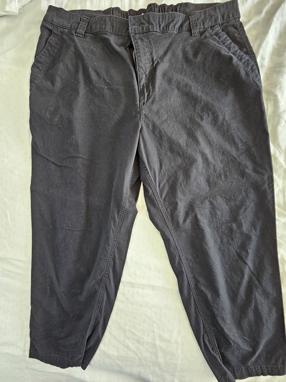 Old Navy Black Casual Cotton Chino Pants Size XXL